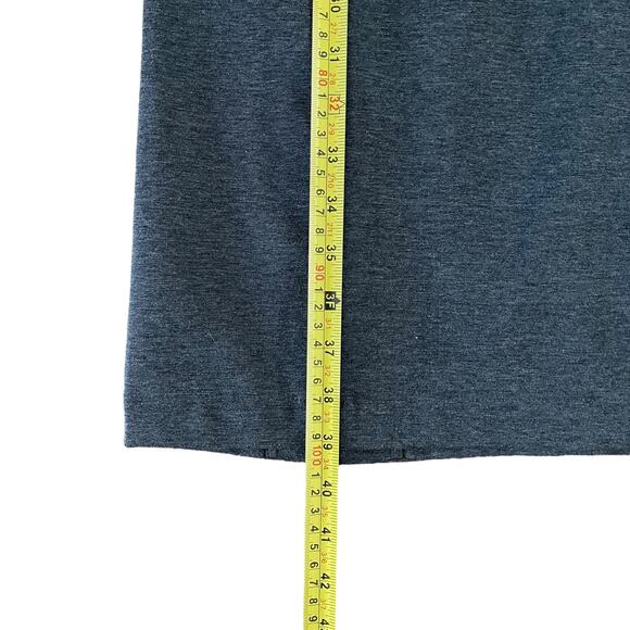 QOR Ponte Sheath Dress Womens XS Heather Gray Sleeveless Simple Basic Classic - Picture 10 of 10